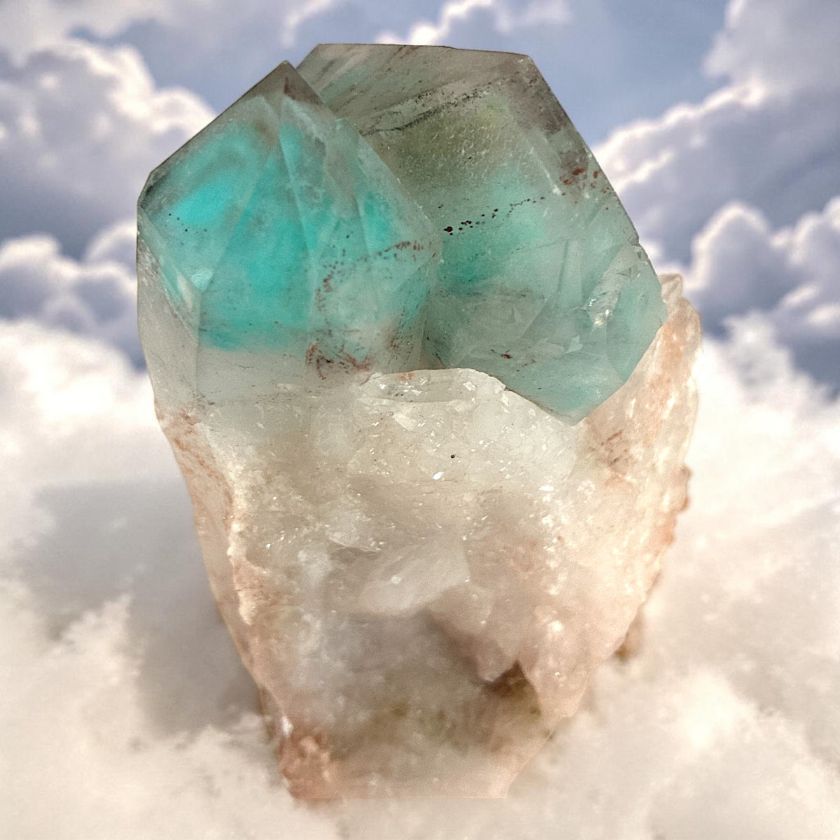 Ajoite Specimen - Messina Mine, Limpopo, Transvaal, South Africa, 450g