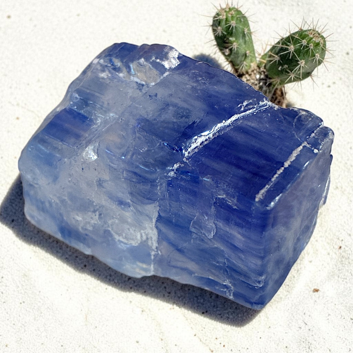 Blue Halite Specimen - Turkey, 70.9g