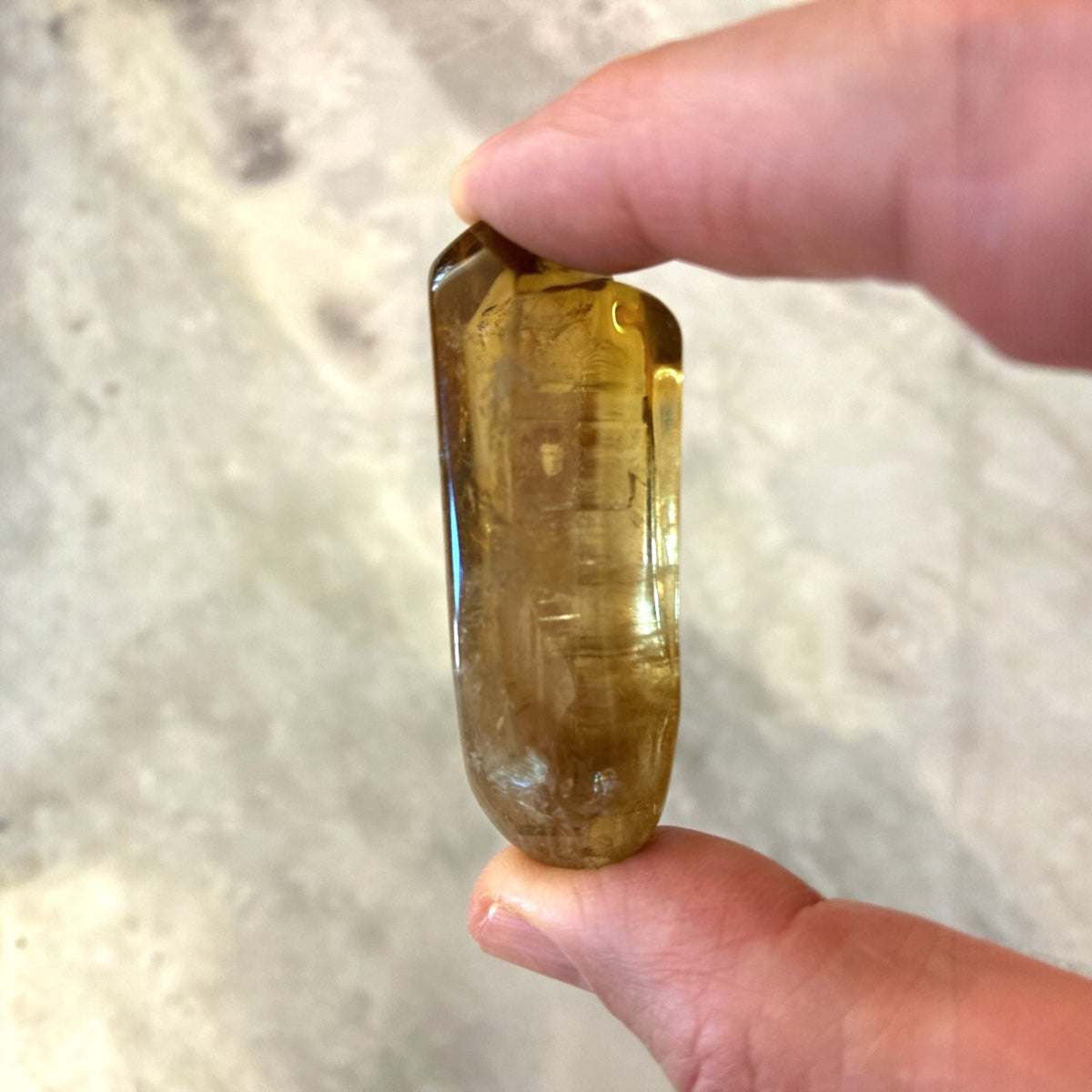 Yellow Citrine Polished - Zambia, 47.5g