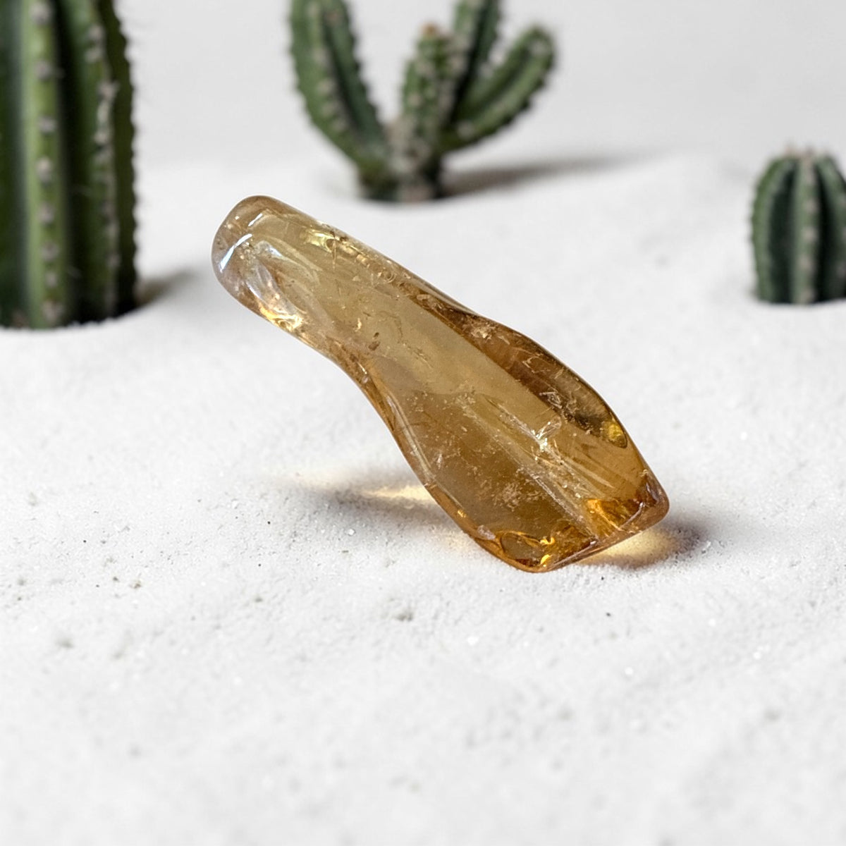 Yellow Citrine Polished - Zambia, 26.9g