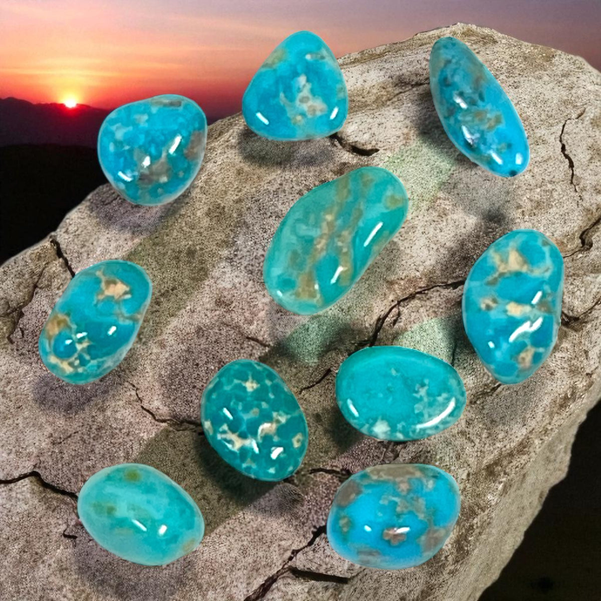 Turquoise Tumbled - Castle Dome, Az, 7g