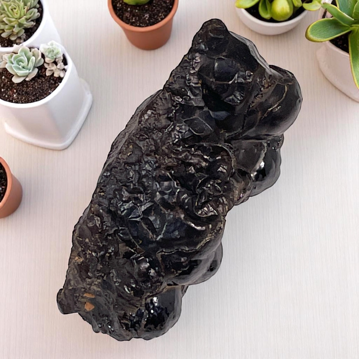 Hematite Crystal Specimen, Botryoidal, Morocco, 266g