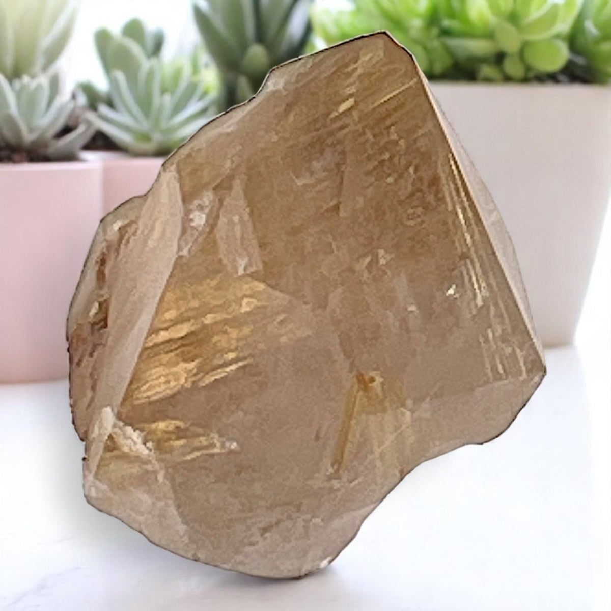 Crystal Specimen - Rutilated Quartz, Smoky Quartz  - Brazil, 19g