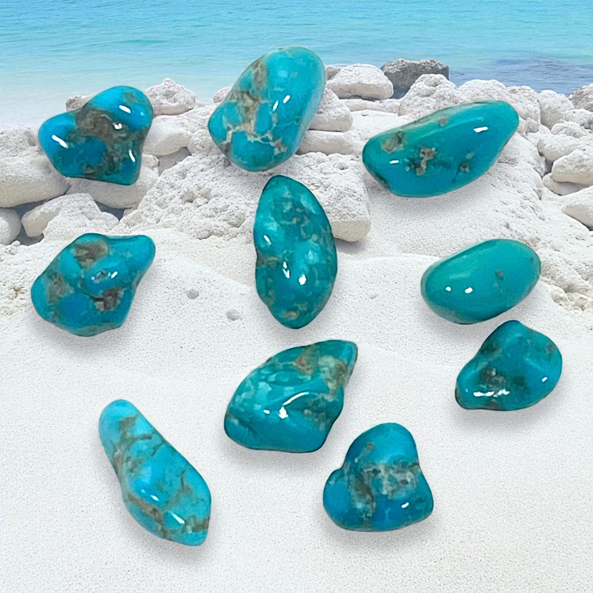 Turquoise Tumbled - Campitos, Mx, 6.5g