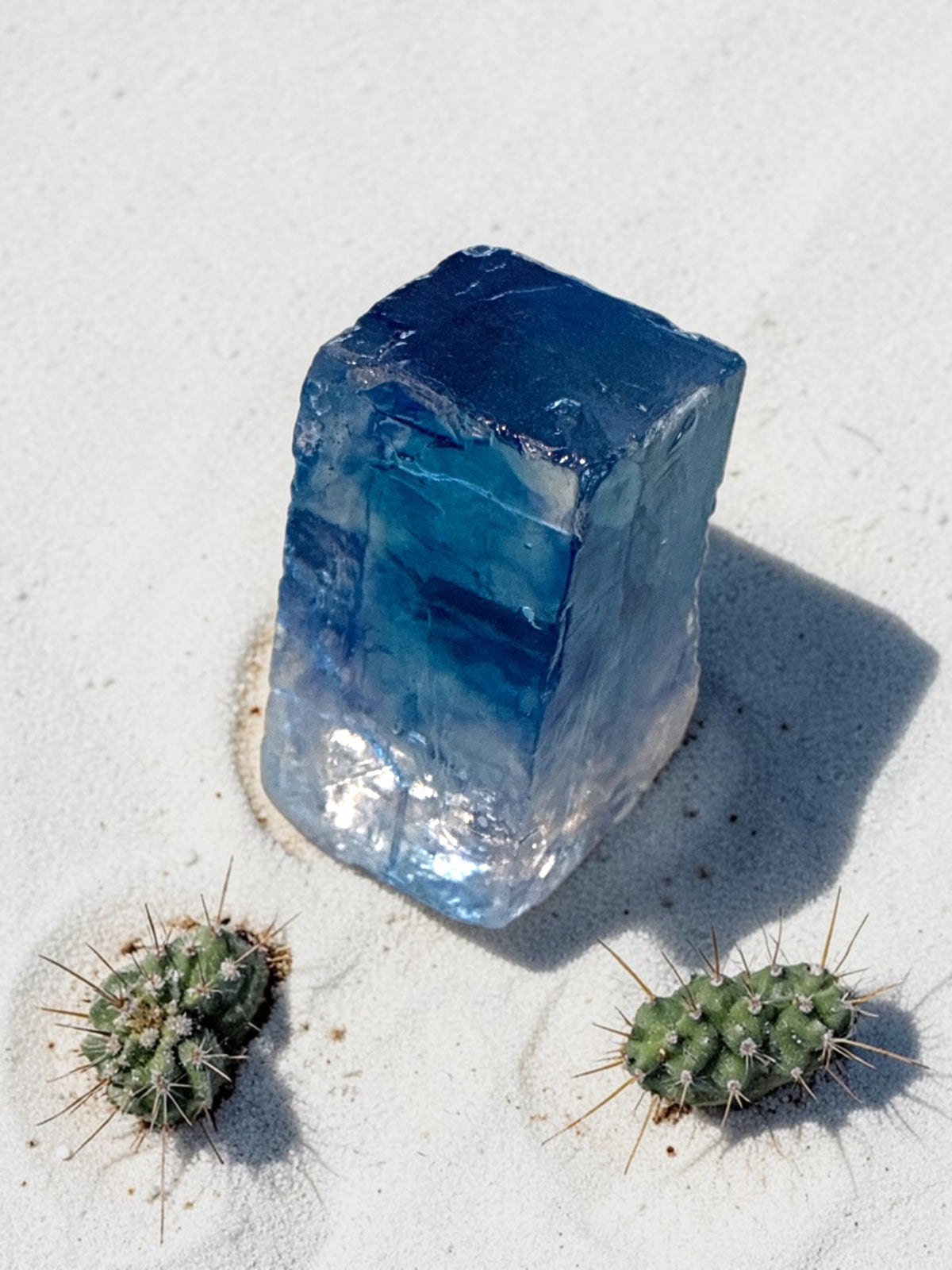 Blue Halite Specimen - Turkey, 21.5g