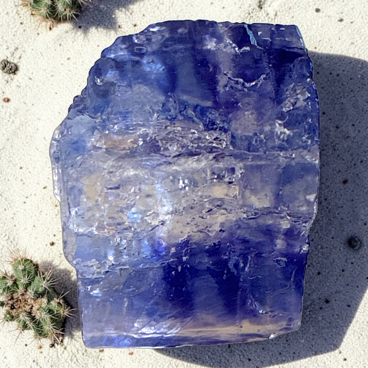 Blue Halite Specimen - Turkey, 23.1g