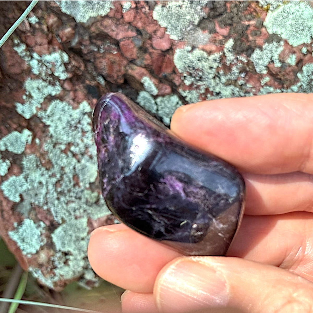 Sugilite Polished - South Africa, 23.9g