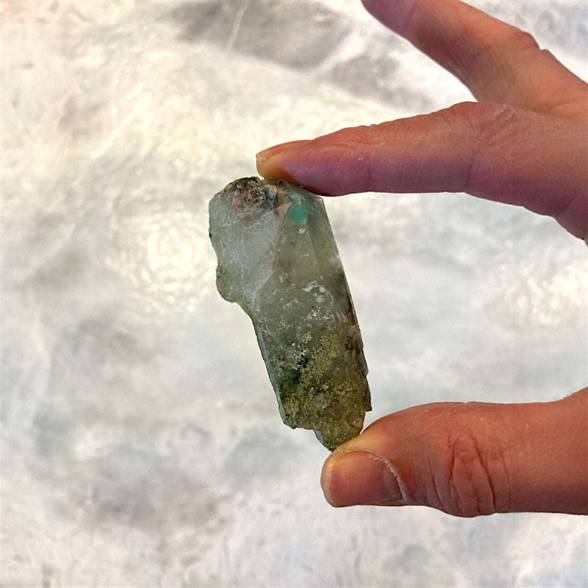 Ajoite Specimen - Messina Mine, Limpopo, Transvaal, South Africa, 35.7g