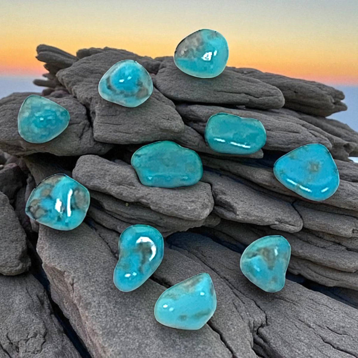 Turquoise Tumbled - Campitos, Mx, 5.8g