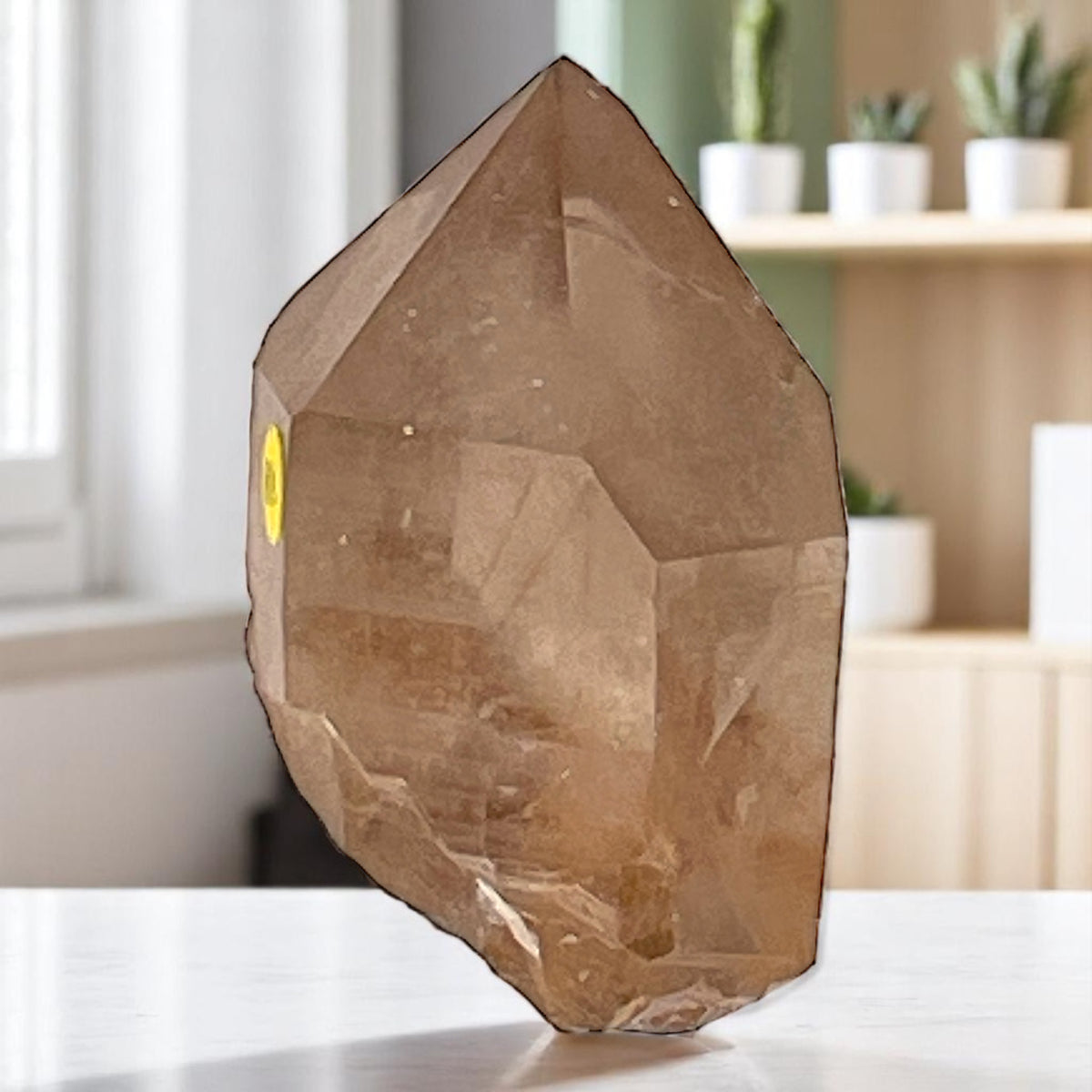 Crystal  - Rutile, Rutilated Quartz, Smoky Quartz  - Brazil, 69.1g
