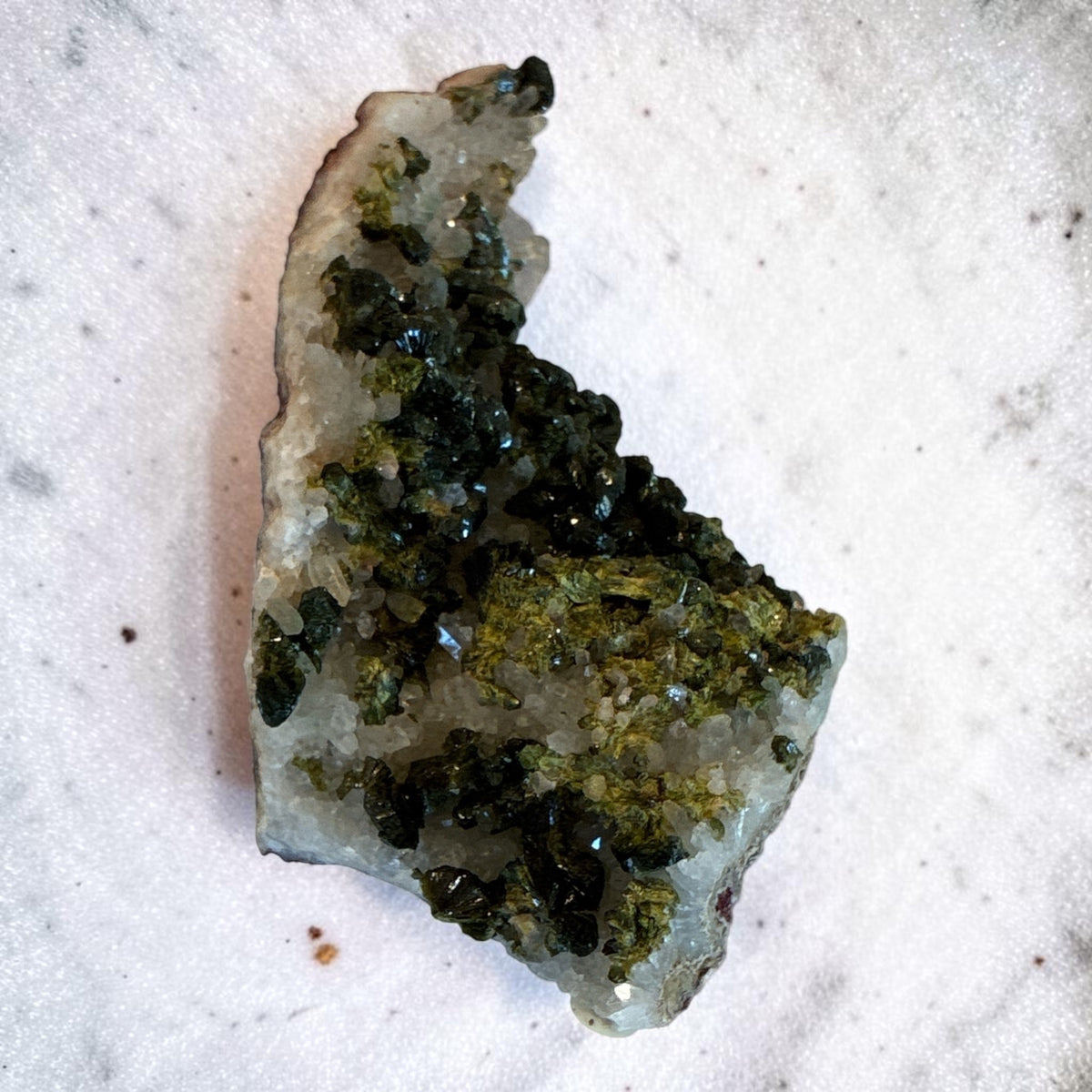 Epidote Specimen - Morocco, 76g
