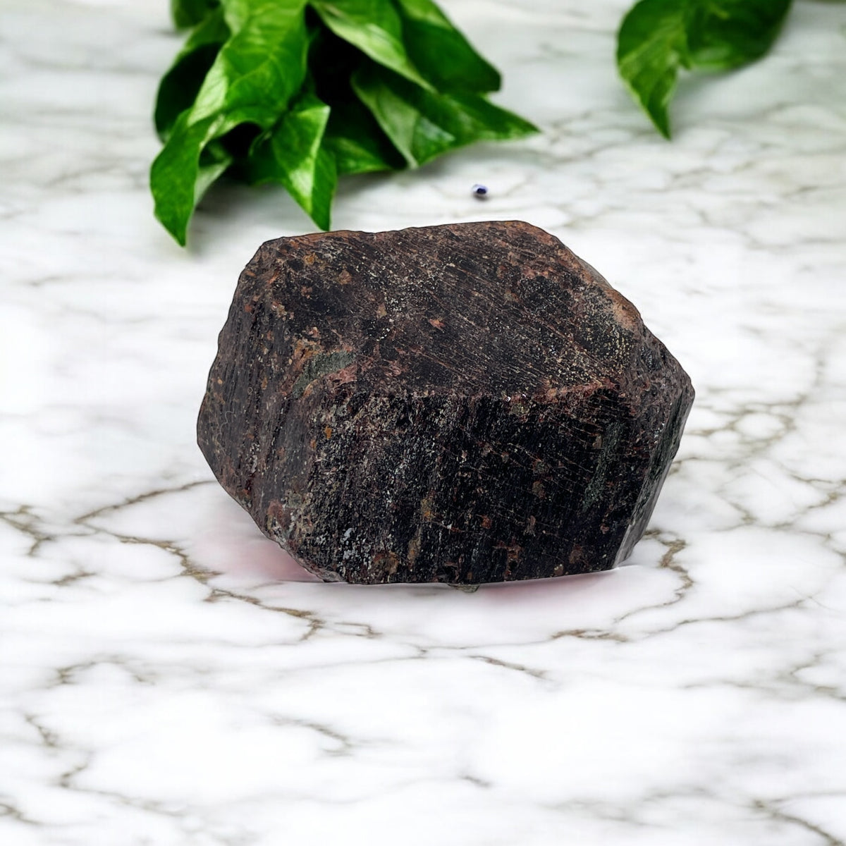 Red Garnet Crystal Specimen, Thackaringa, New South Wales, Australia, 621.7g