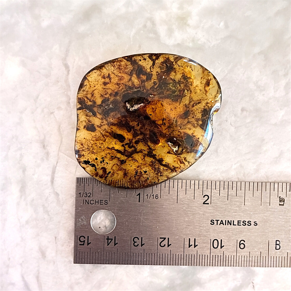Amber Freeform - Simojovel, Chiapas, Mx, 13.7g