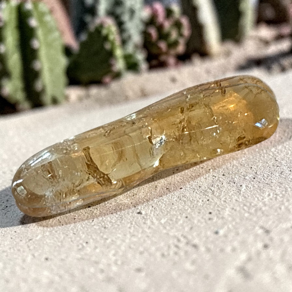 Yellow Citrine Polished - Zambia, 39.5g