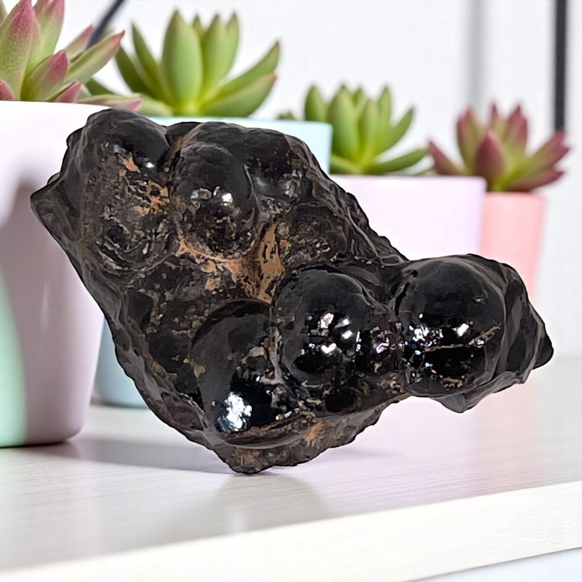 Hematite Crystal Specimen, Botryoidal, Morocco, 266g