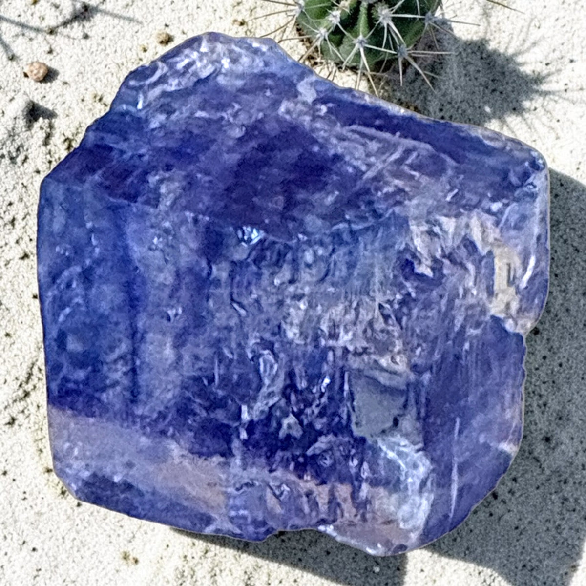 Blue Halite Specimen - Turkey, 23.1g