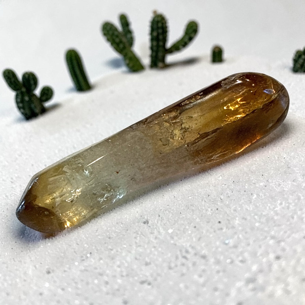 Yellow Citrine Polished - Zambia, 71.8g