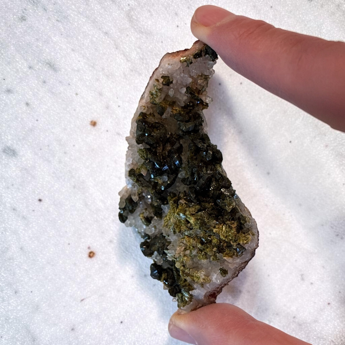 Epidote Specimen - Morocco, 76g