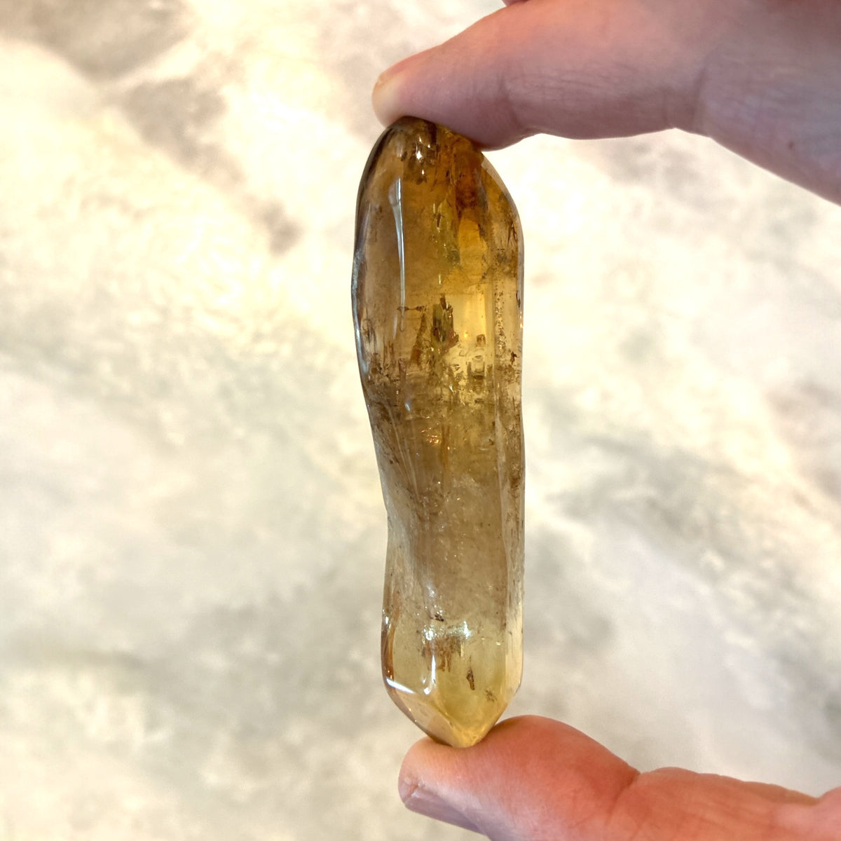 Yellow Citrine Polished - Zambia, 71.8g