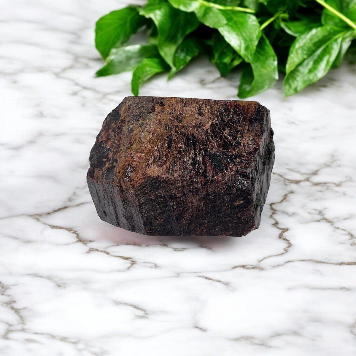 Red Garnet Crystal Specimen, Thackaringa, New South Wales, Australia, 621.7g