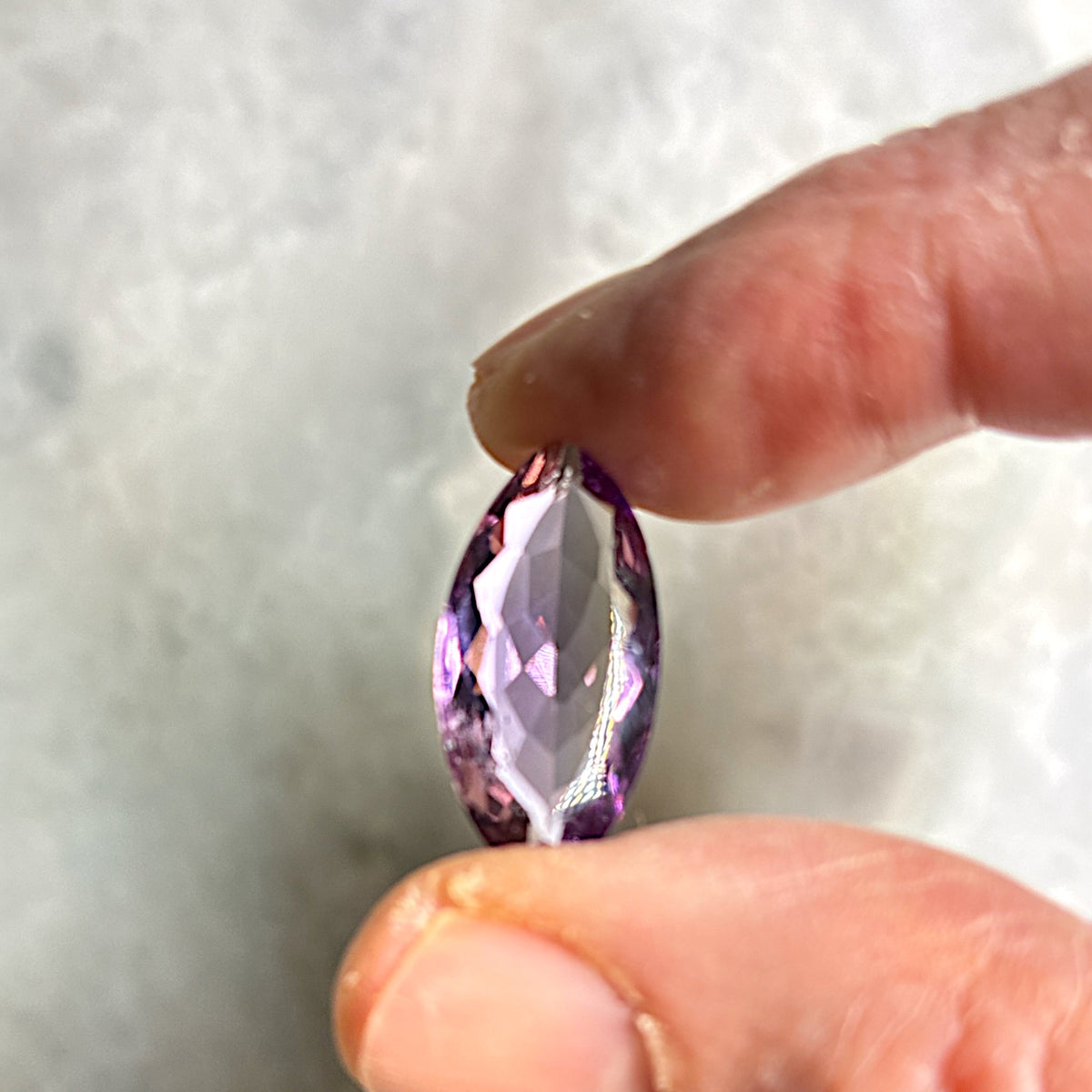 Ametrine Faceted Marquise Gemstone - 13ct
