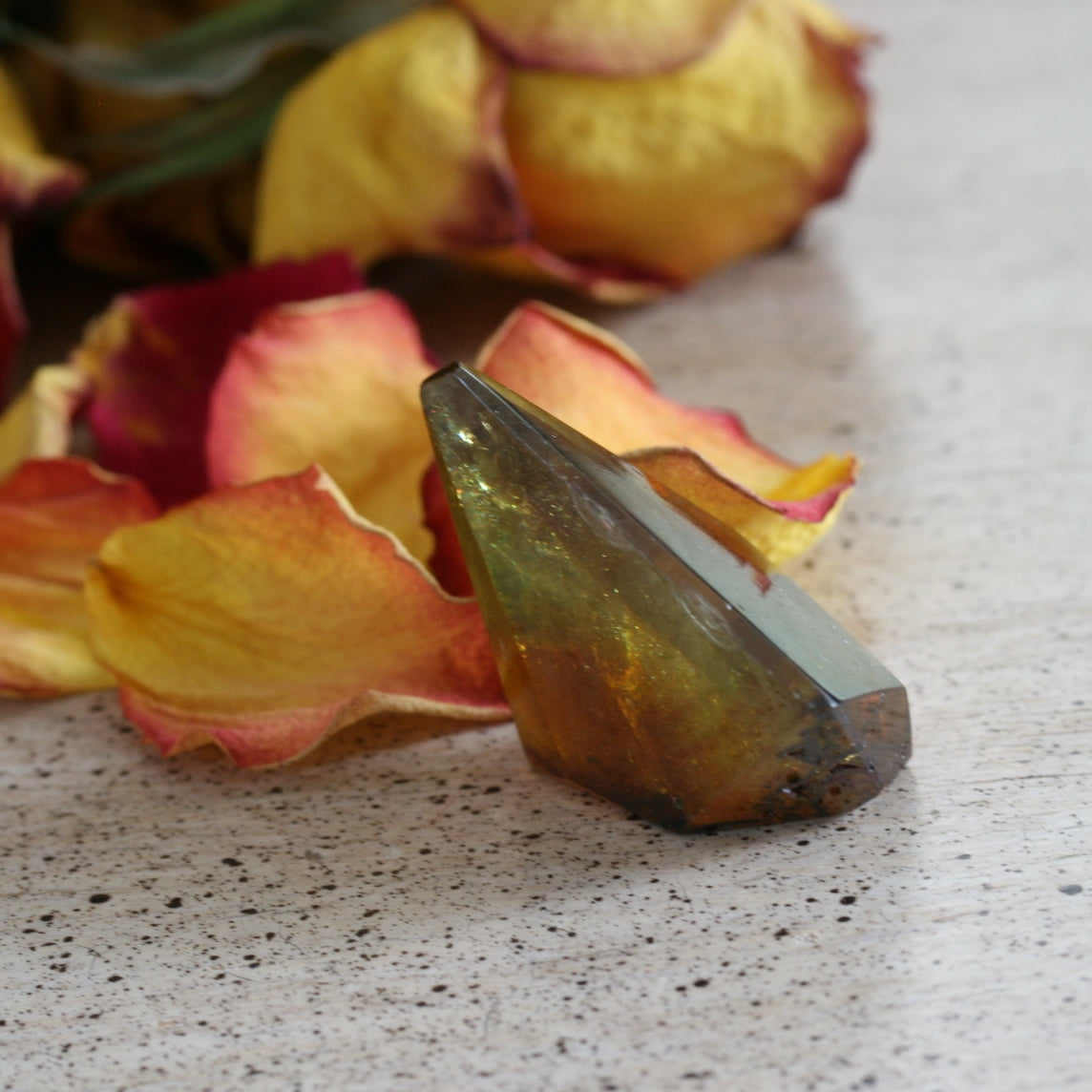 Gem Sphalerite Polished Free Form, Old Stock, Spain, 22.9 grams