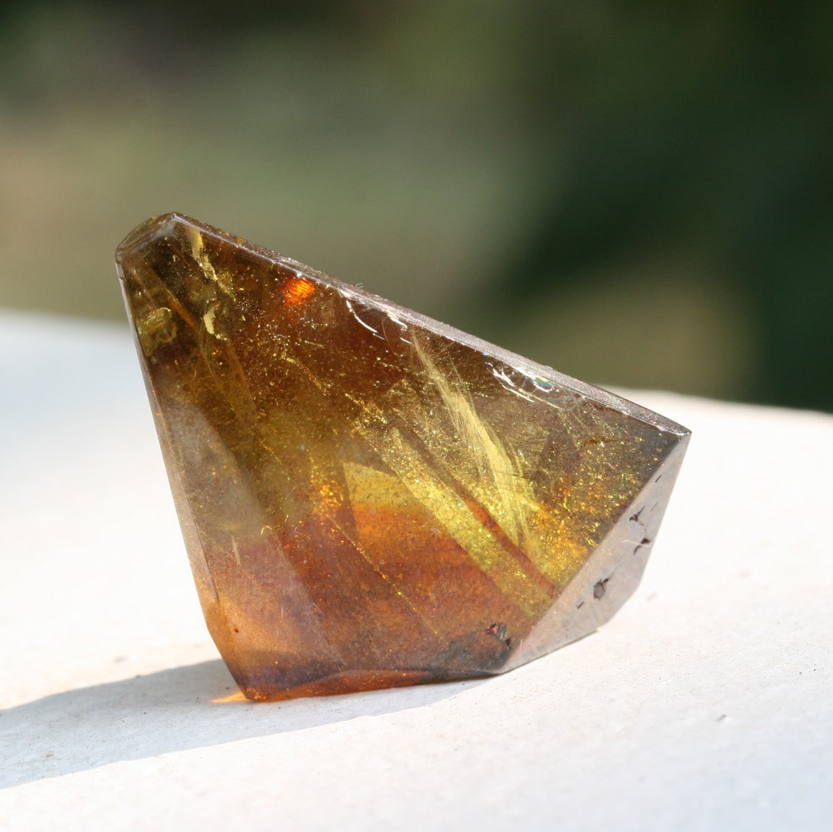 Gem Sphalerite Polished Free Form, Old Stock, Spain, 22.9 grams