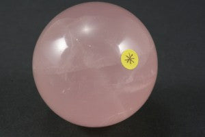 Star Rose Quartz Sphere 1.50&quot; in diameter