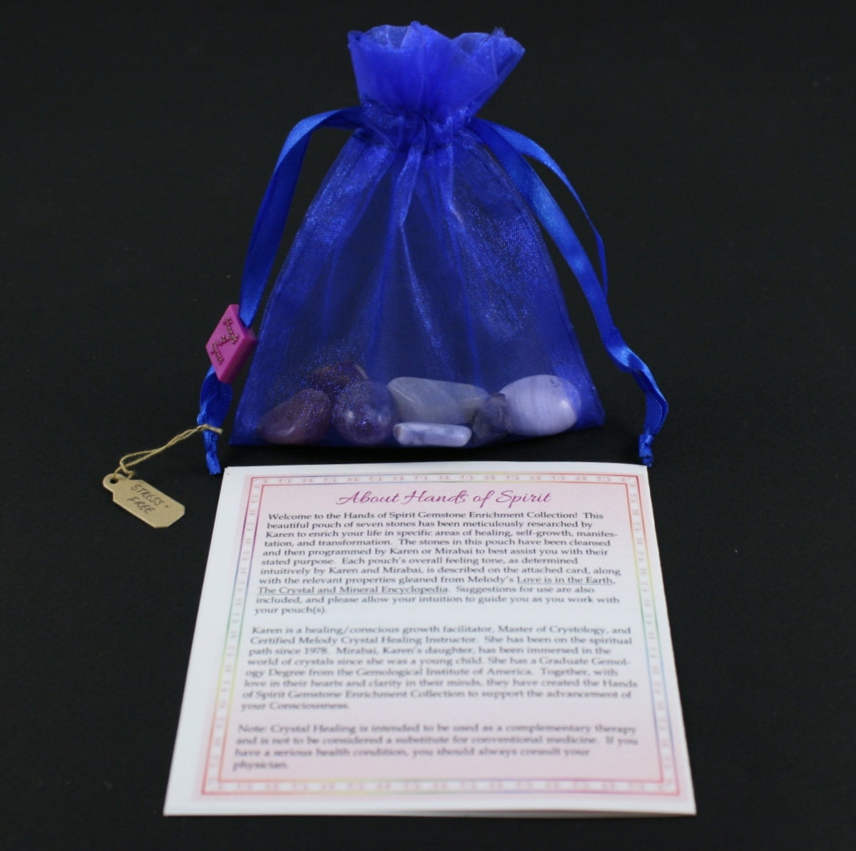 Stress-Free Pouch with Reference Pamphlet