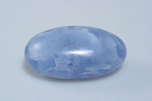 Blue Calcite Tumbled 50.8 grams.