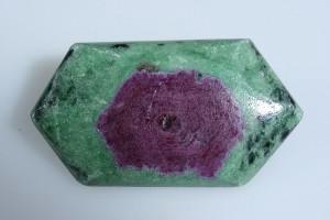 Ruby &amp; Zoisite Cabochon, 7.9g