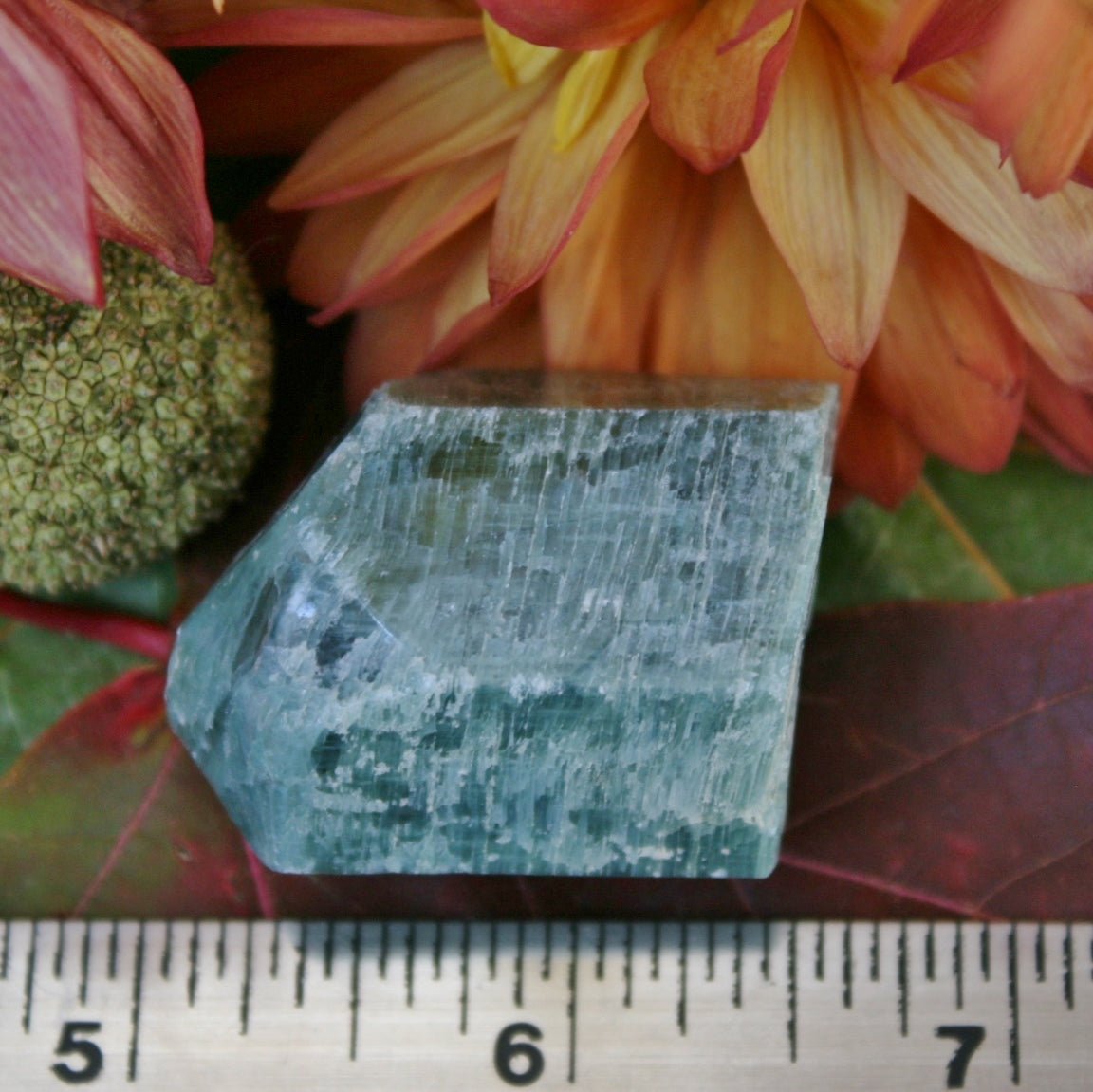 Rare Blue Apatite Crystal Specimen from Russia, 52 grams