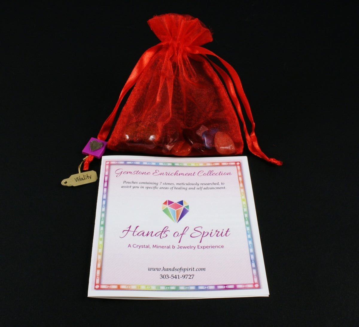 Vitality Pouch with Reference Pamphlet