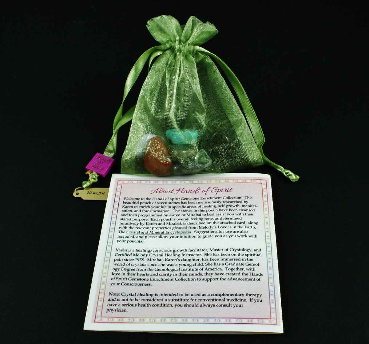 Health Pouch with Reference Pamphlet