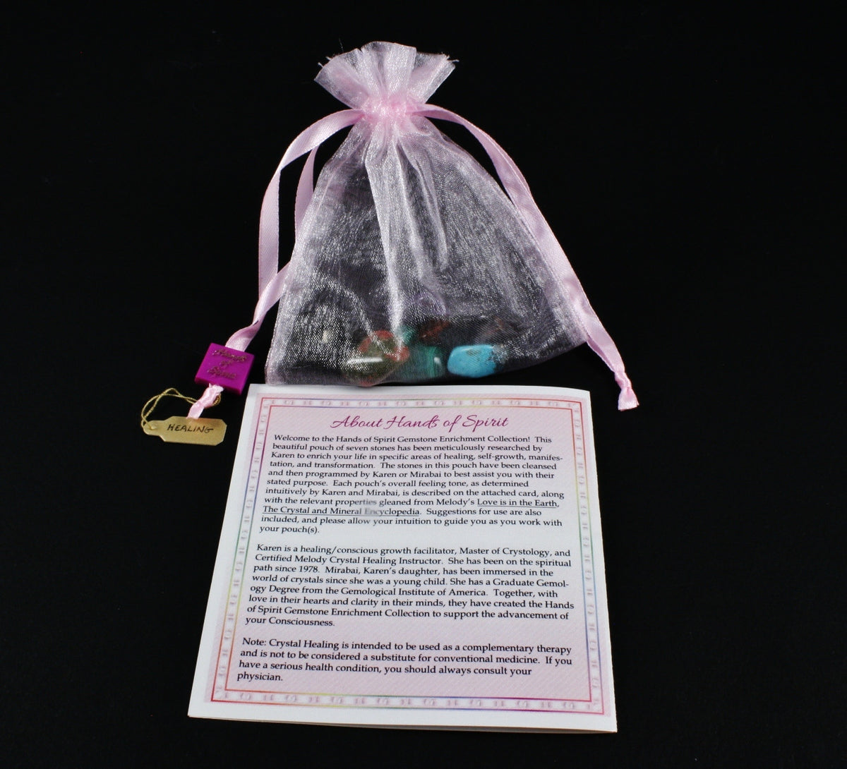 Healing Pouch with Reference Pamphlet