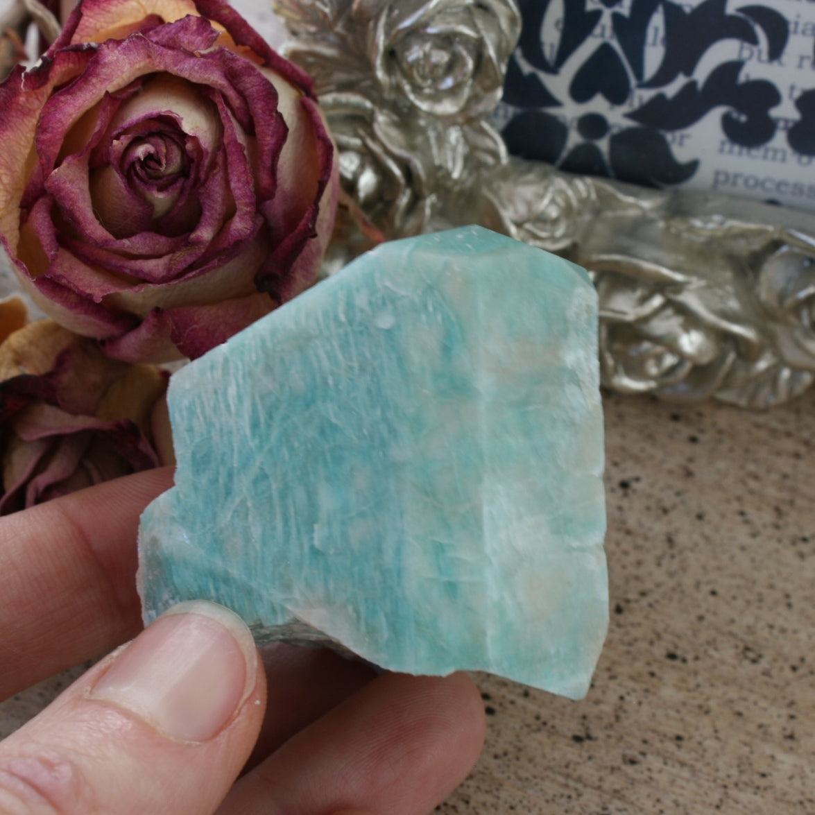 Amazonite Crystal from Colorado 76.2 grams