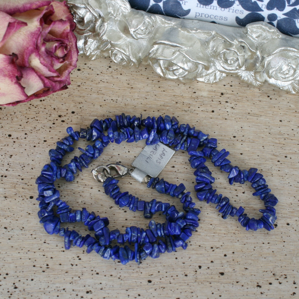 Lapis Lazuli Chip Necklace