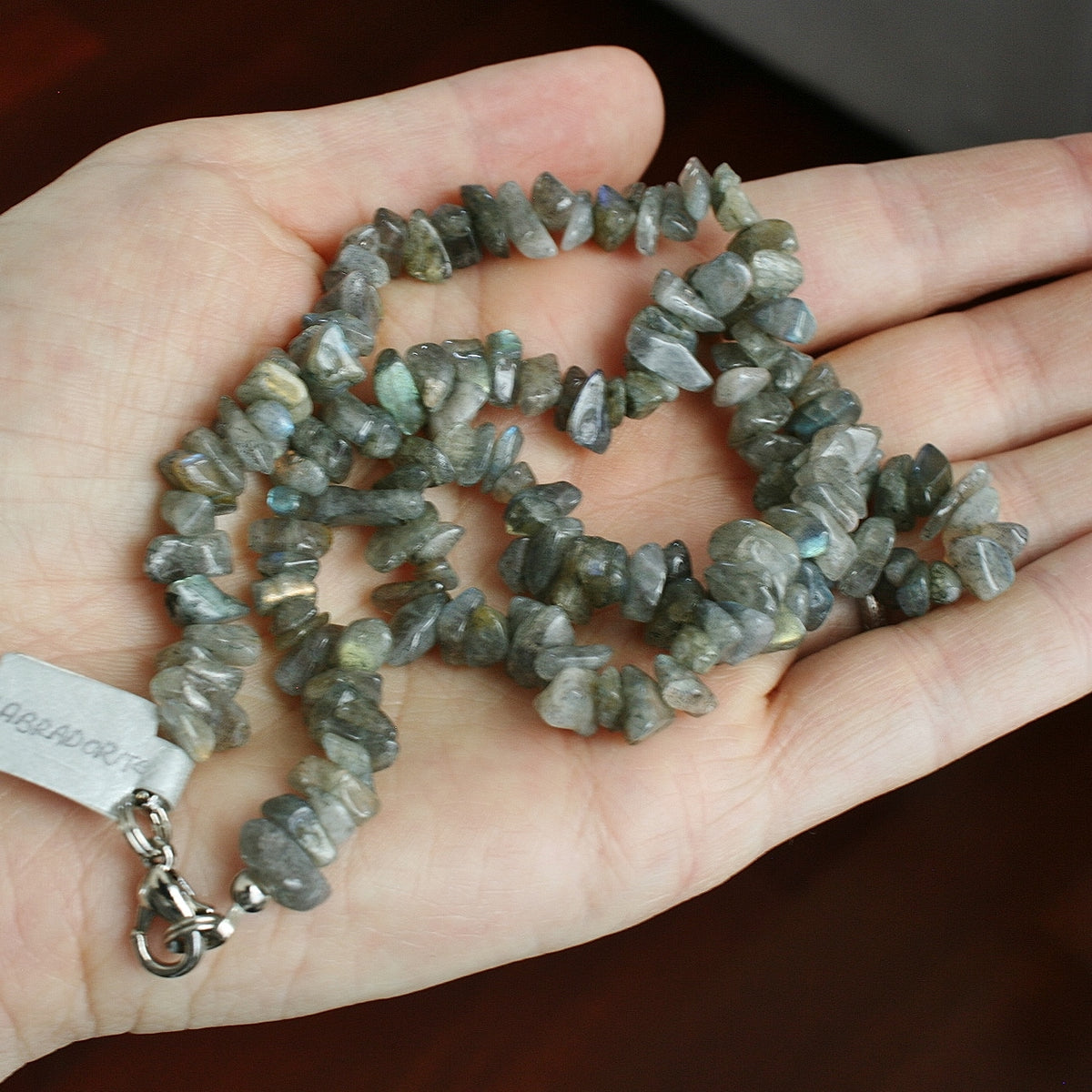 Labradorite Chip Necklace