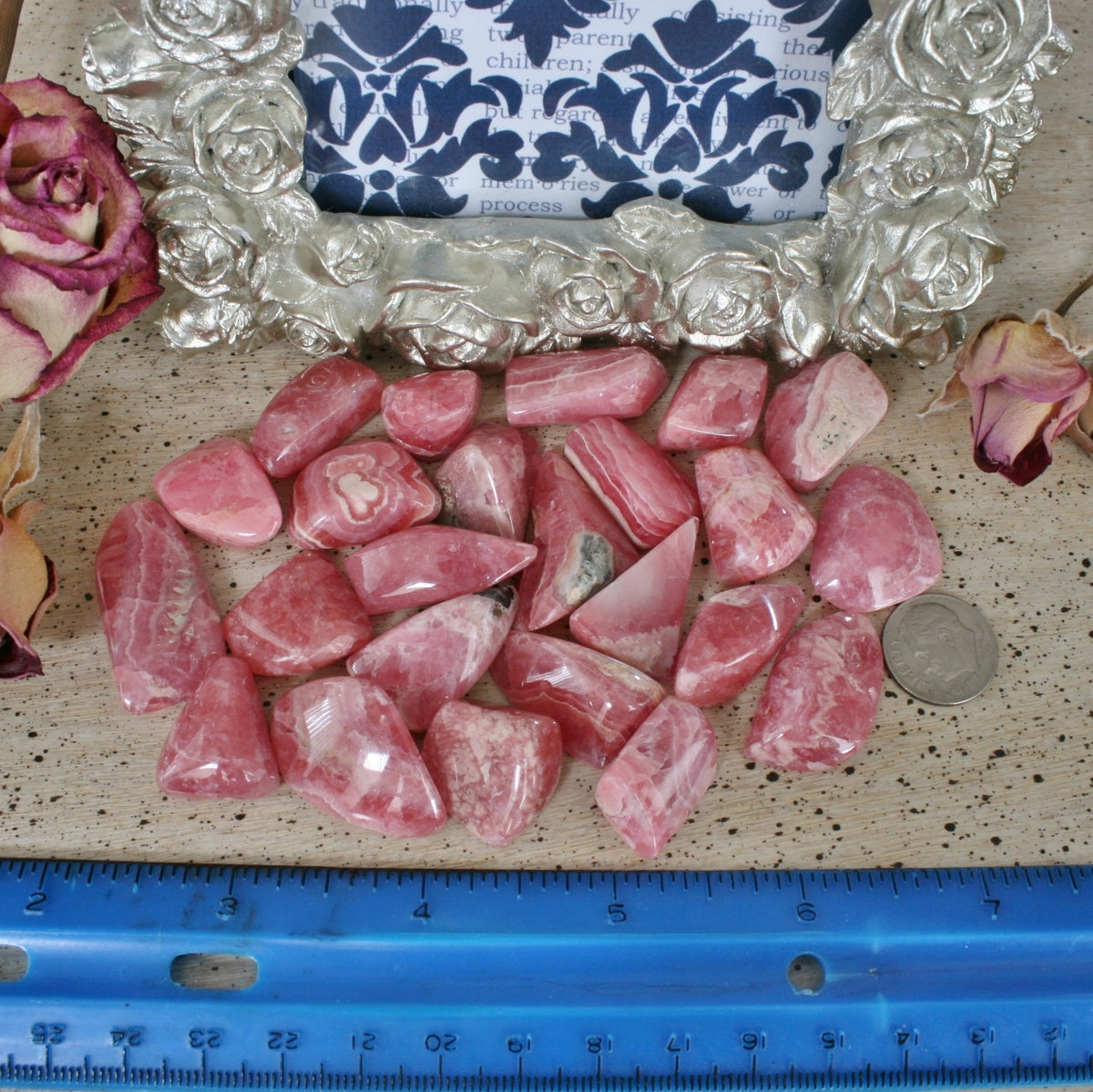 Hand Polished Rhodochrosite from Argentina, T2