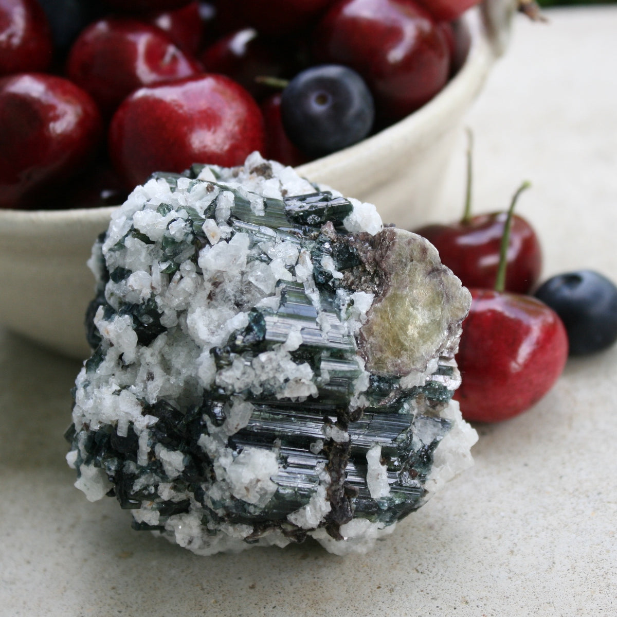 Tourmaline with Cleavelandite, Muscovite, from Brazil, 352 grams