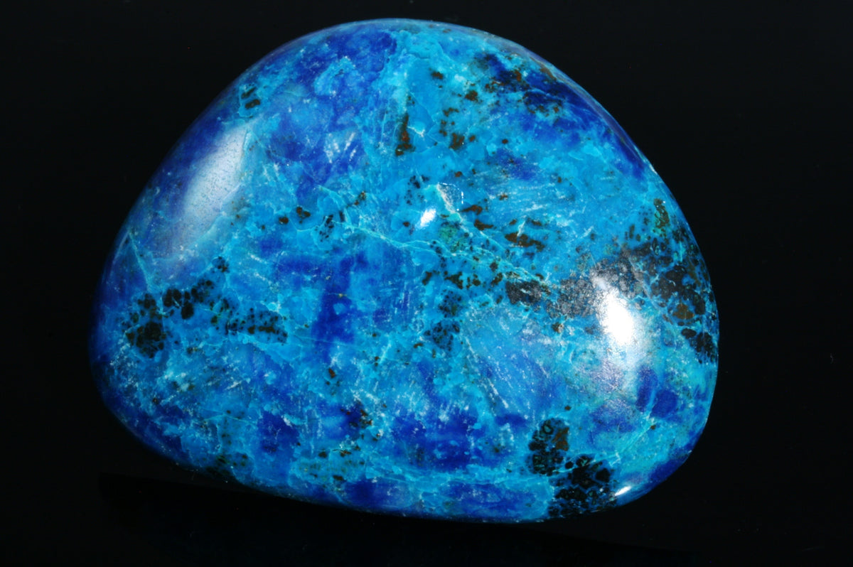 Chrysocolla &amp; Shattuckite Cabochon, 20.6g