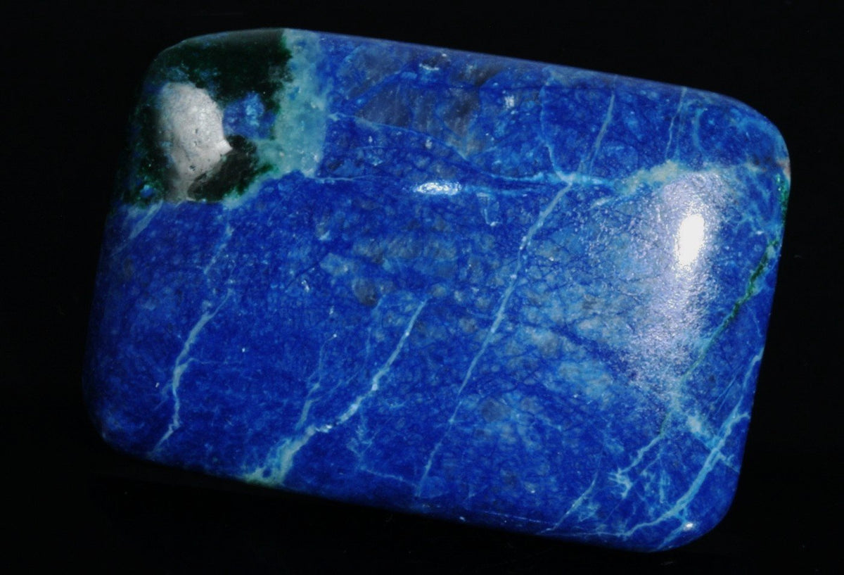 Shattuckite &amp; Chrysocolla Rectangle Cabochon, 7.5g