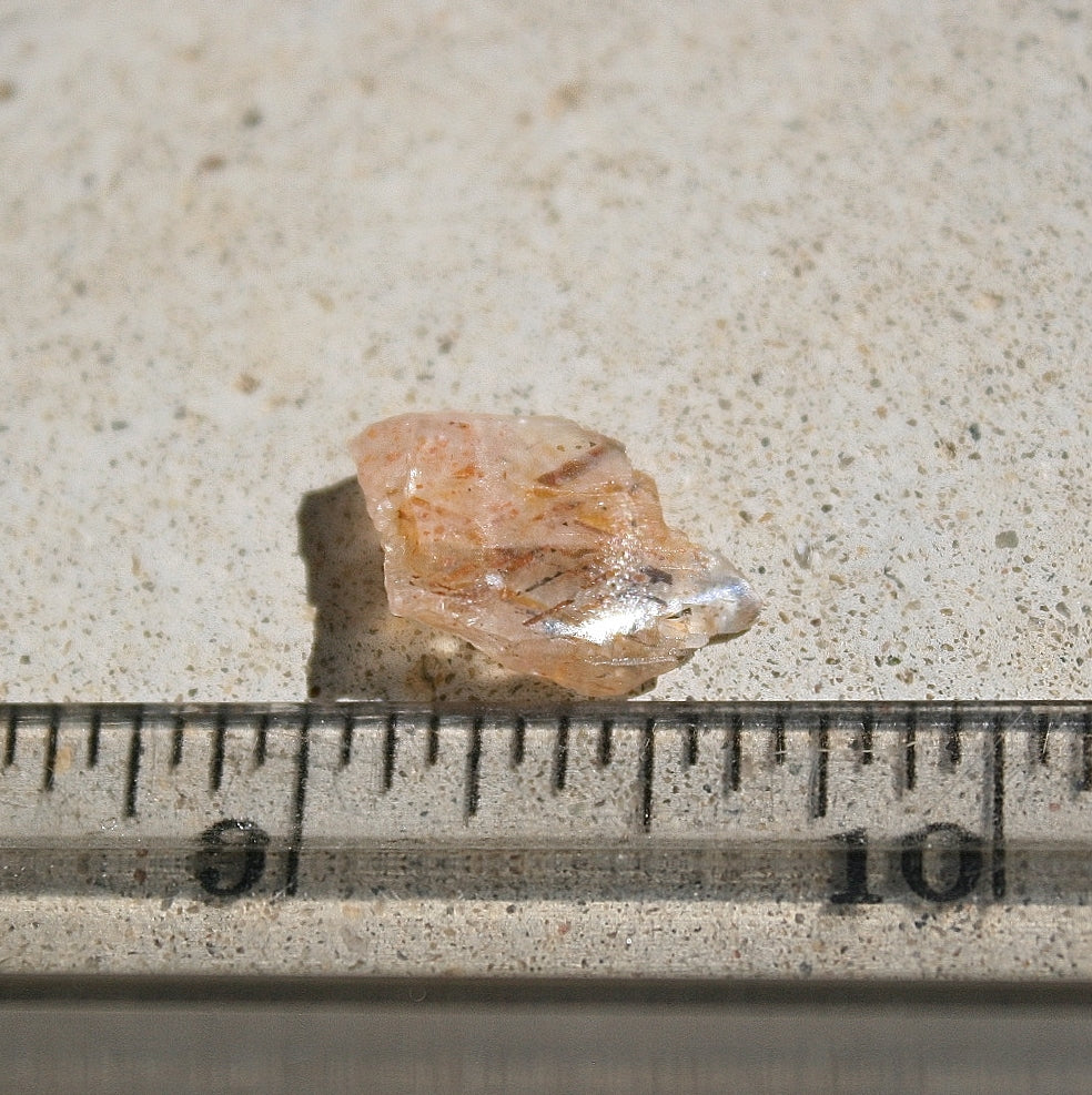 Rainbow Lattice Sunstone from Australia, 0.60 grams