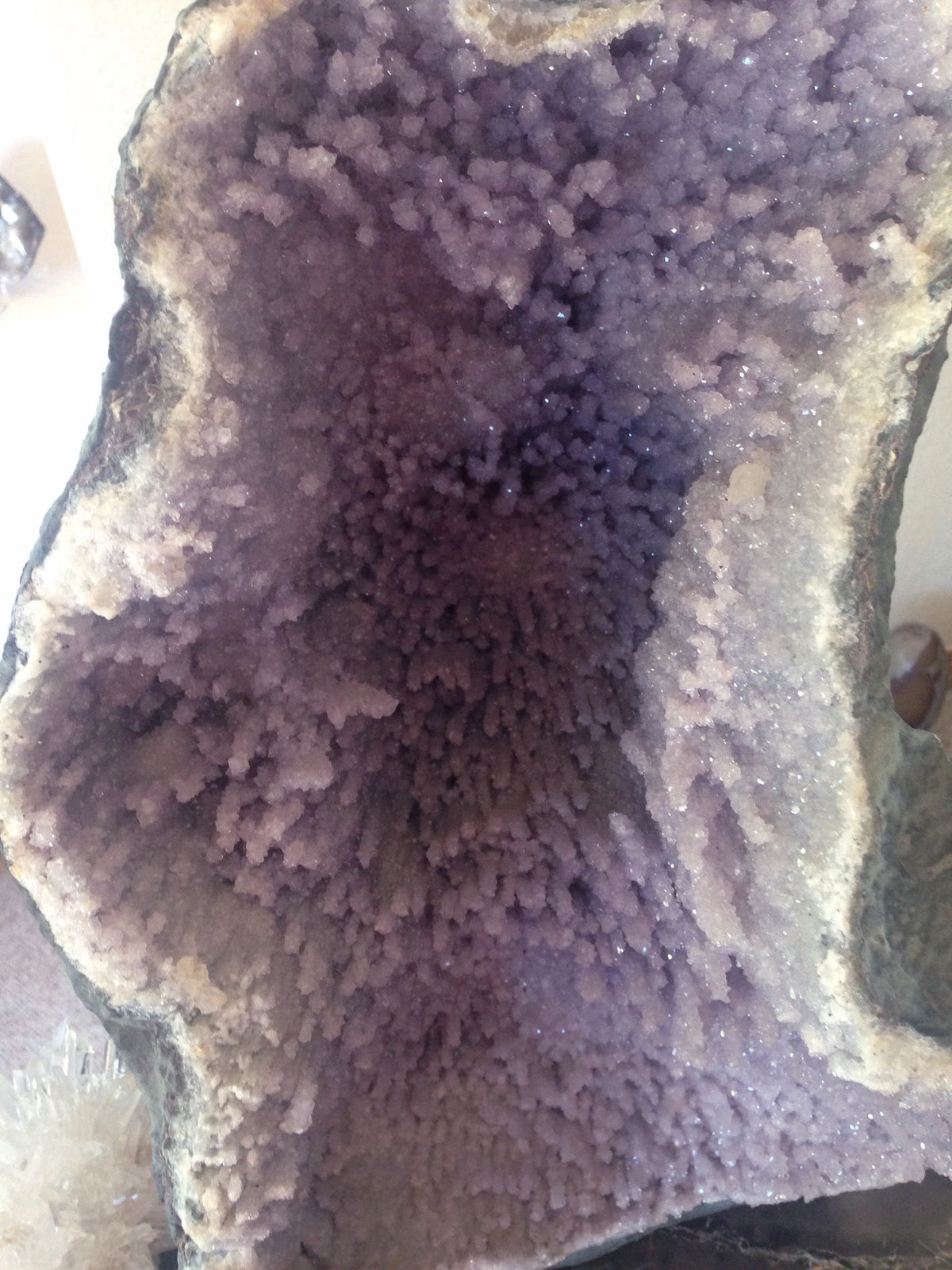 Amethyst Stalactite Geode